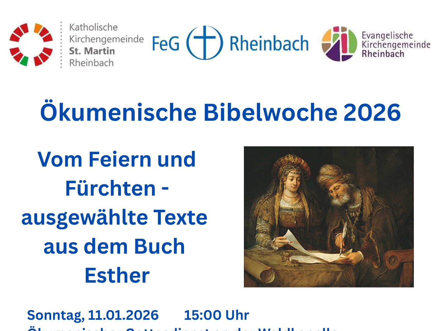 Ökumenische Bibelwoche 2026