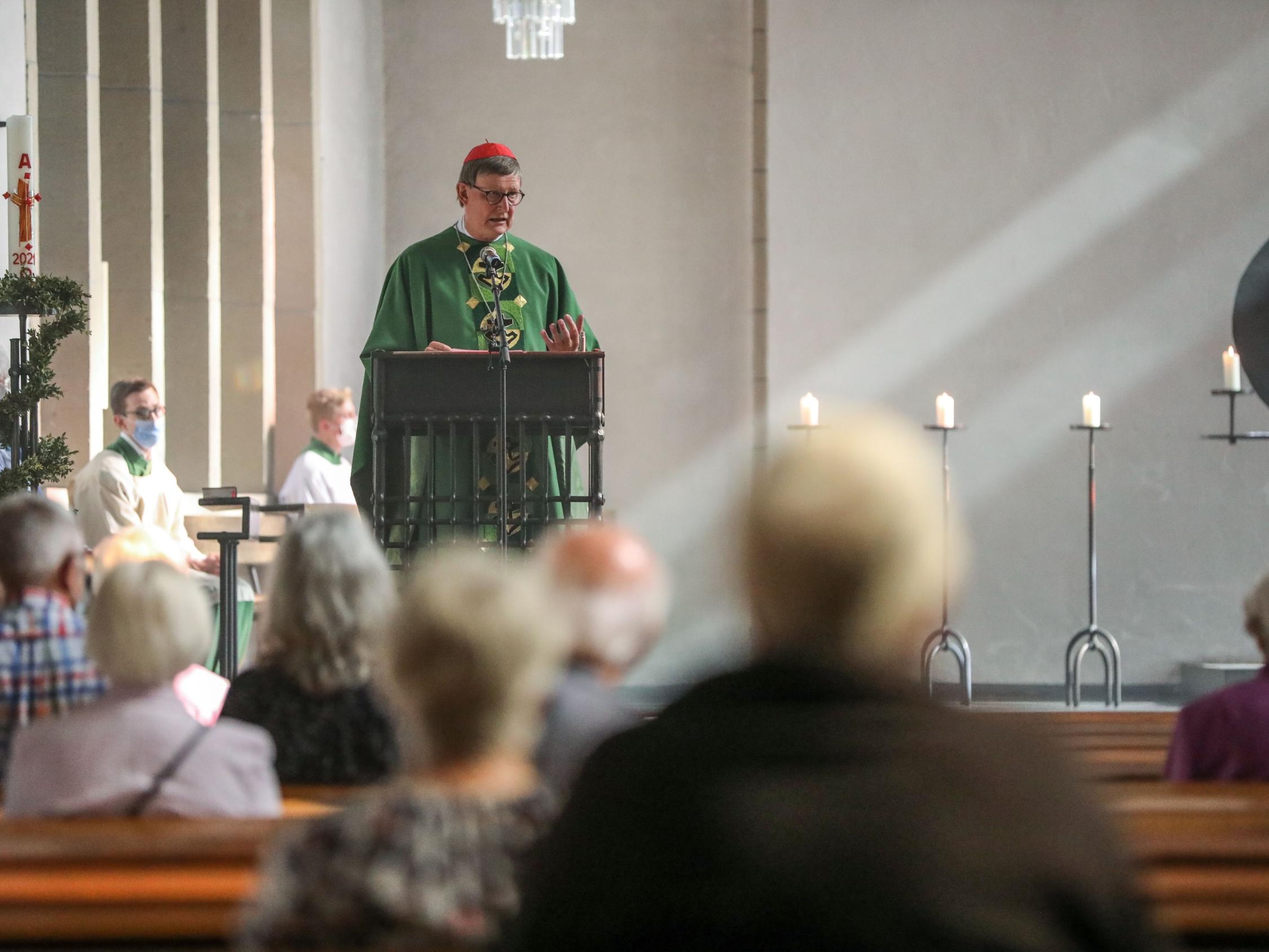 Kardinal Wölki in St. Martin Rheinbach