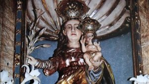 Muttergottes mit den blühenden Lilien