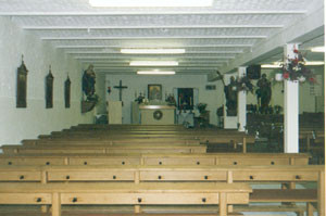 Unsere Notkirche 1992 und 1993