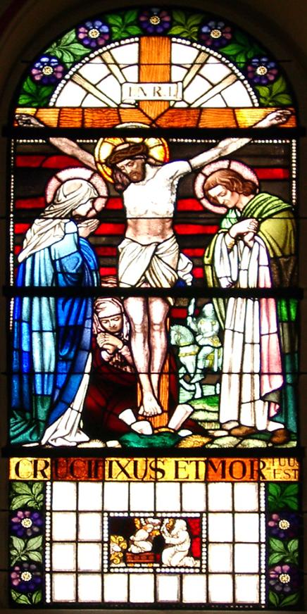 Fenster Kreuzesopfer St.Ägidius