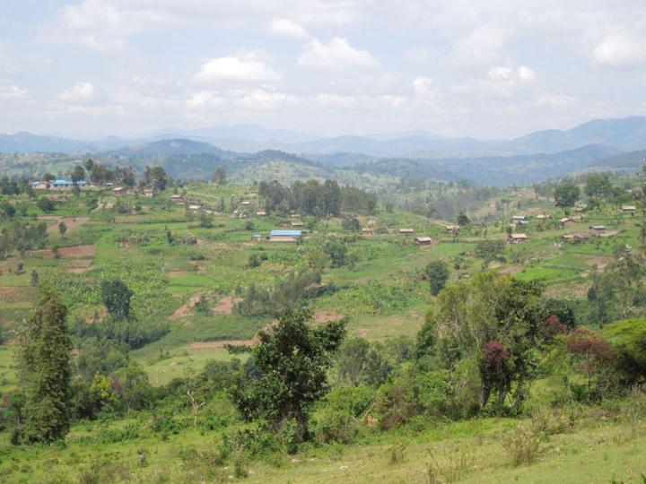 Ruanda Landschaft