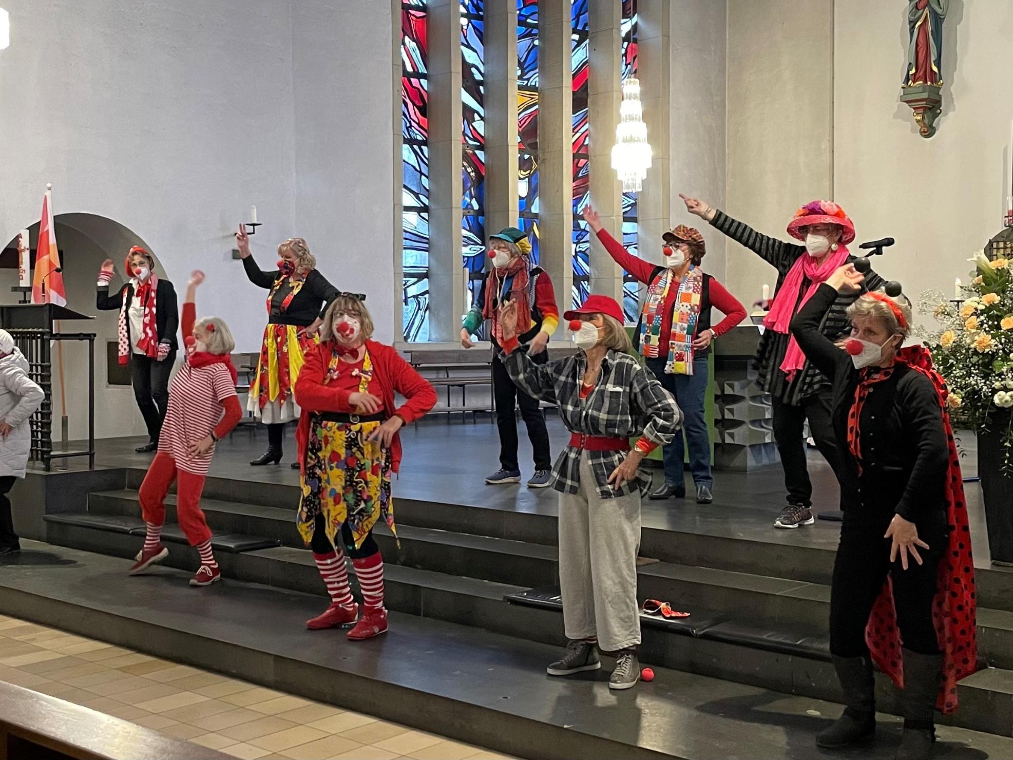 Mundartmesse kfd an Weiberfastnacht