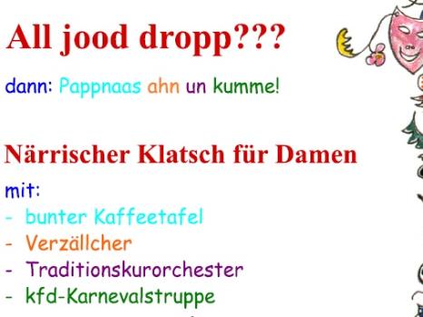Klatsch für Damen