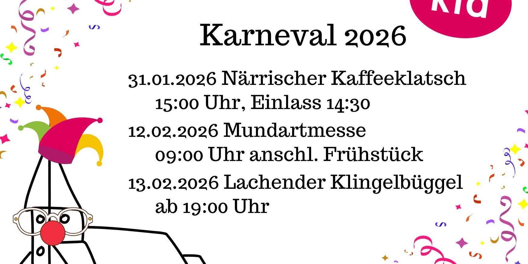 kfd Karneval 2026