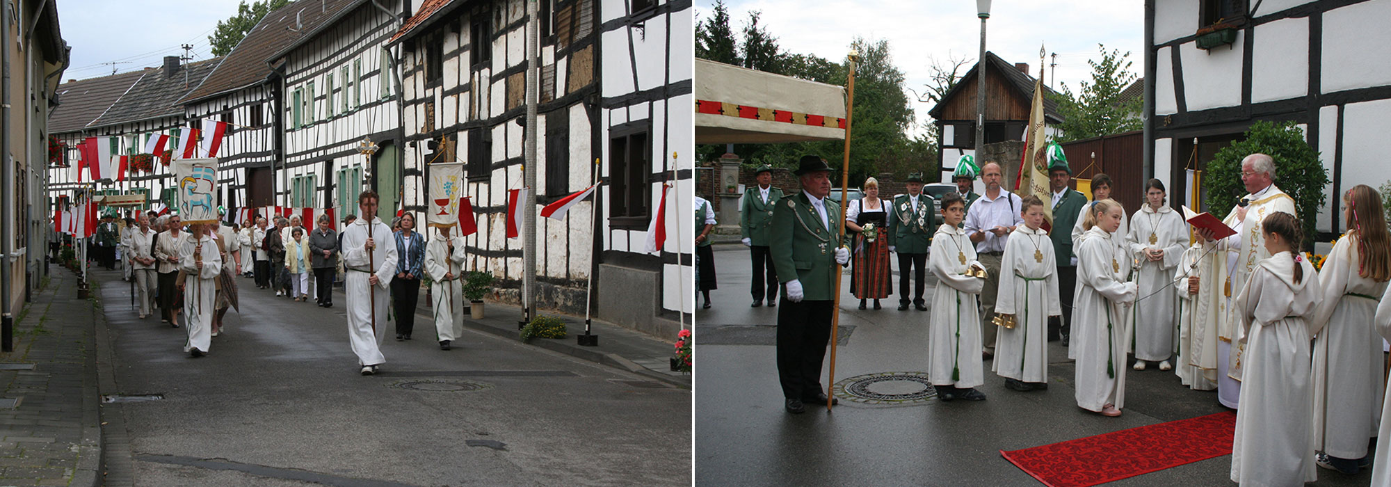 Oberdreeser Brandprozession